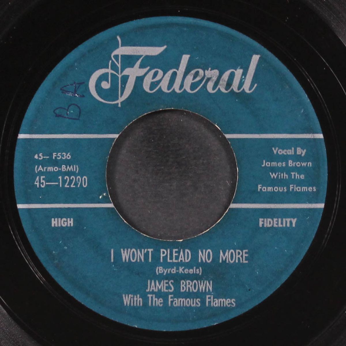 chonnie-on-chon / i won't plead no more by JAMES BROWN
