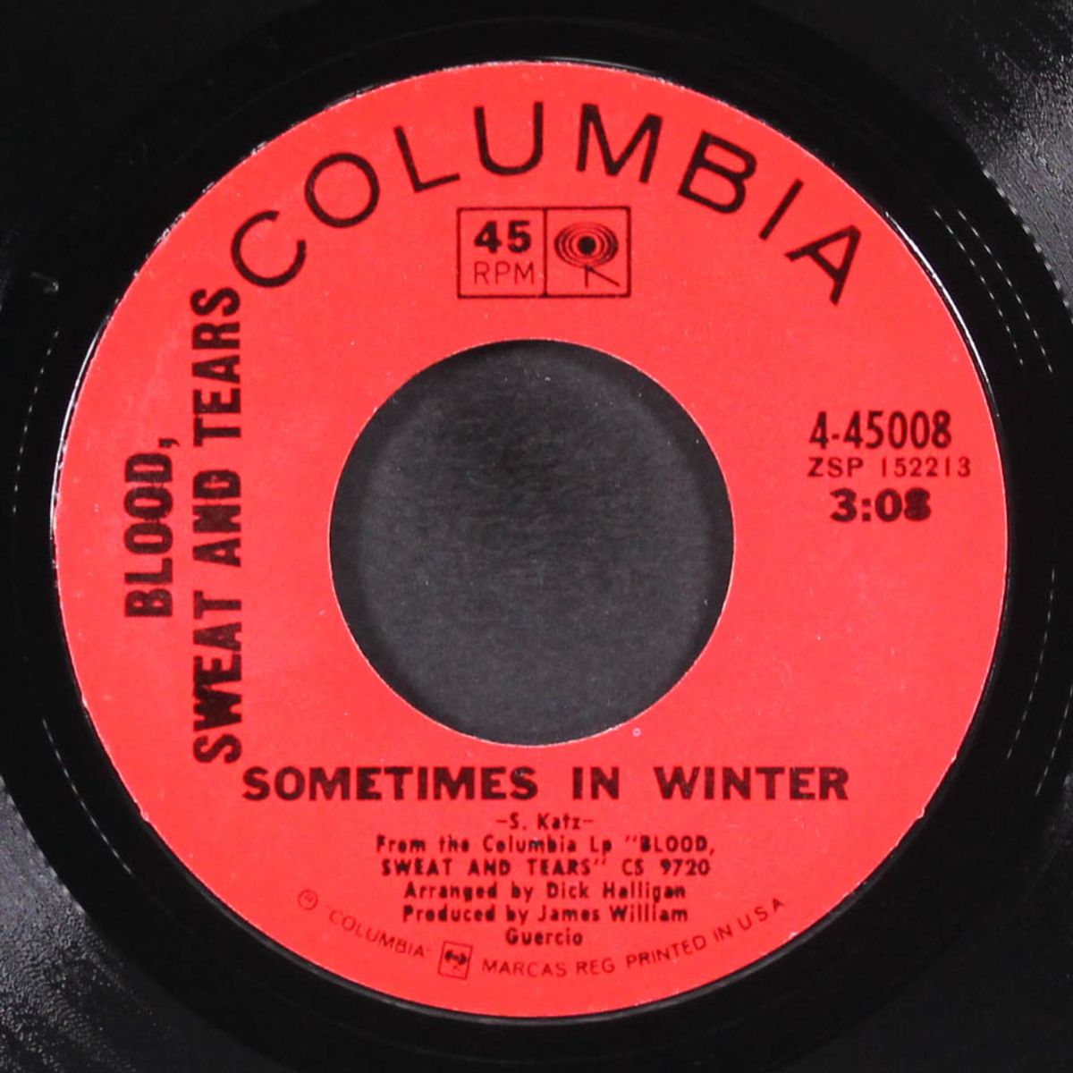 and when i die / sometimes in winter by BLOOD, SWEAT & TEARS