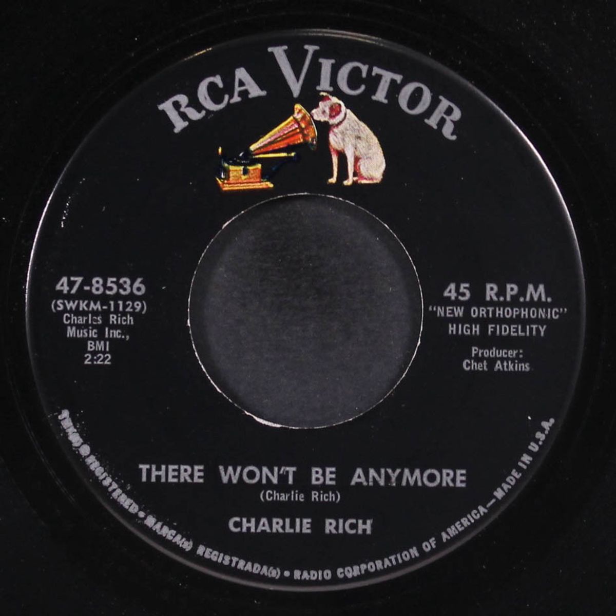 there won't be anymore by CHARLIE RICH