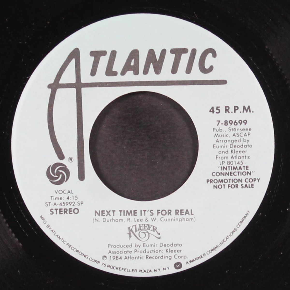 next time it's for real / mono by KLEEER