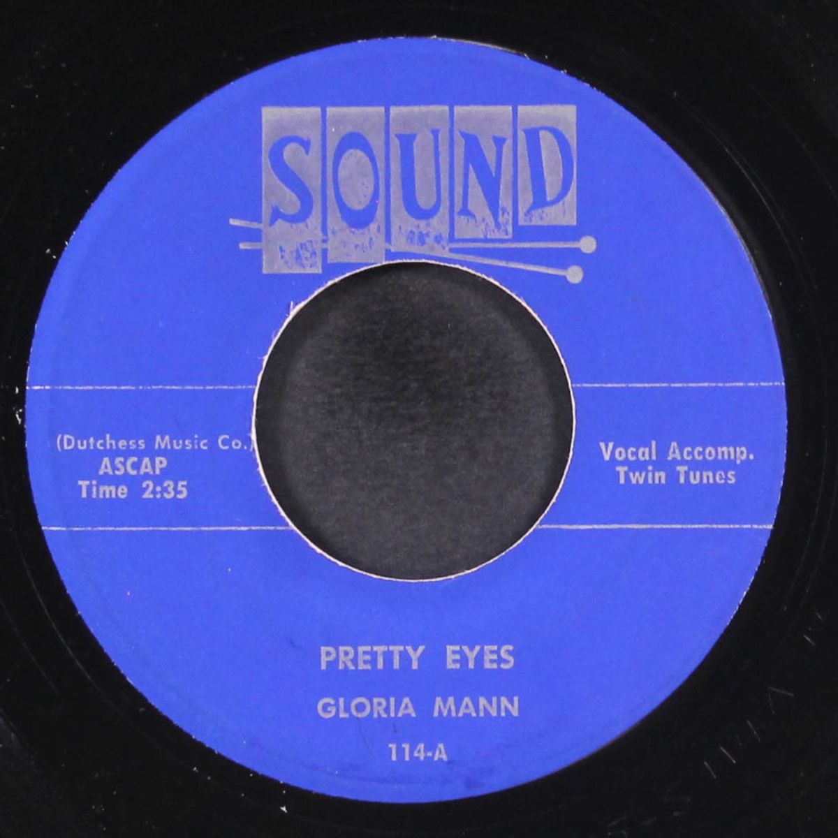 pretty eyes / i played the fool by GLORIA MANN