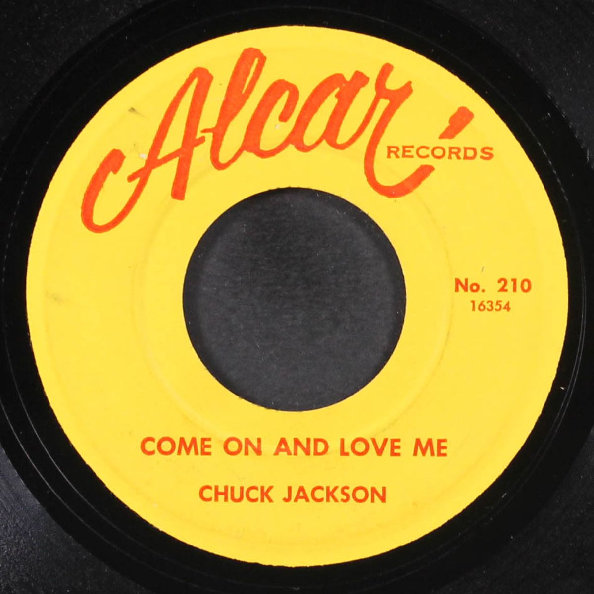 come on and love me / never let me go by CHUCK JACKSON