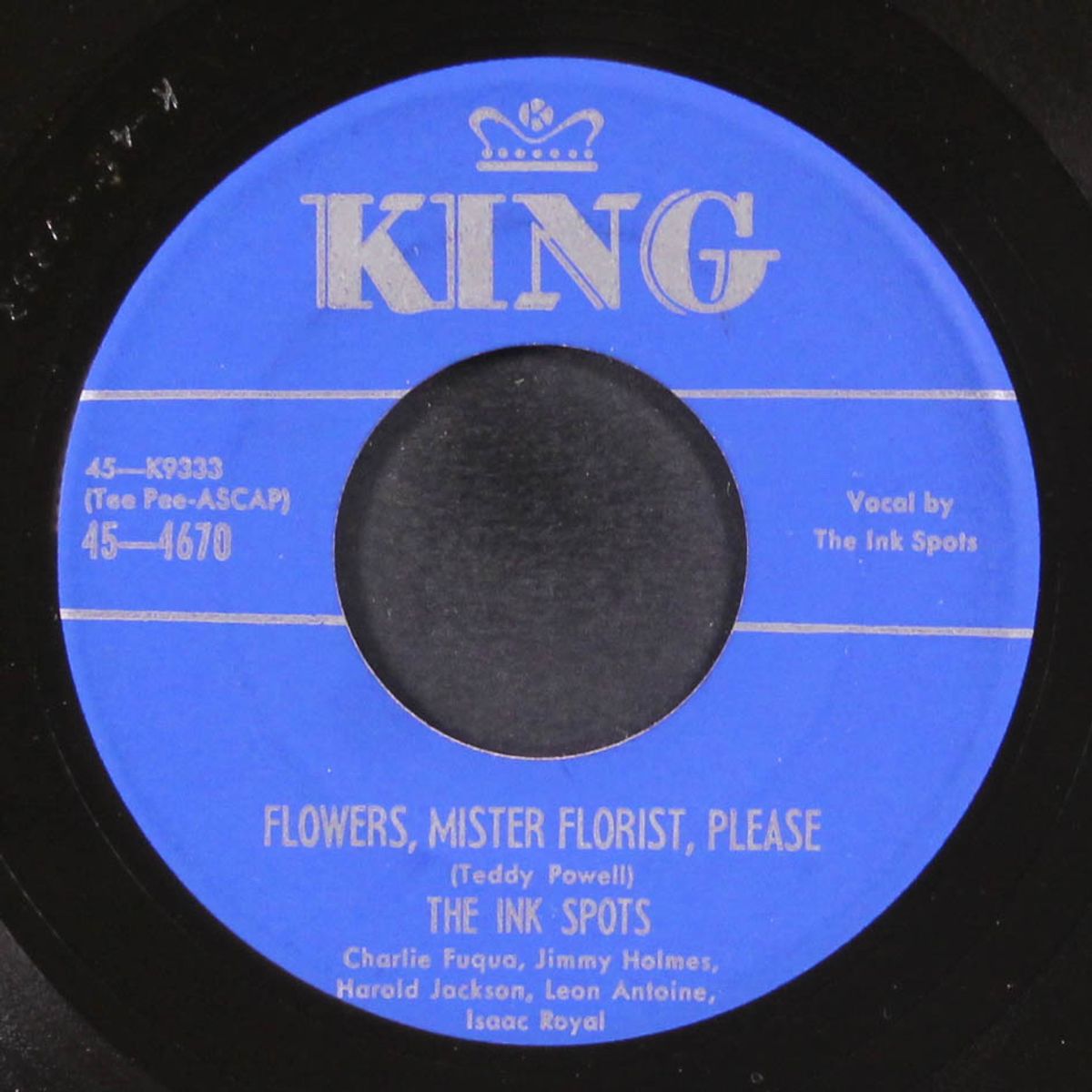 here in my lonely room / flowers, mister florist, please by INK SPOTS