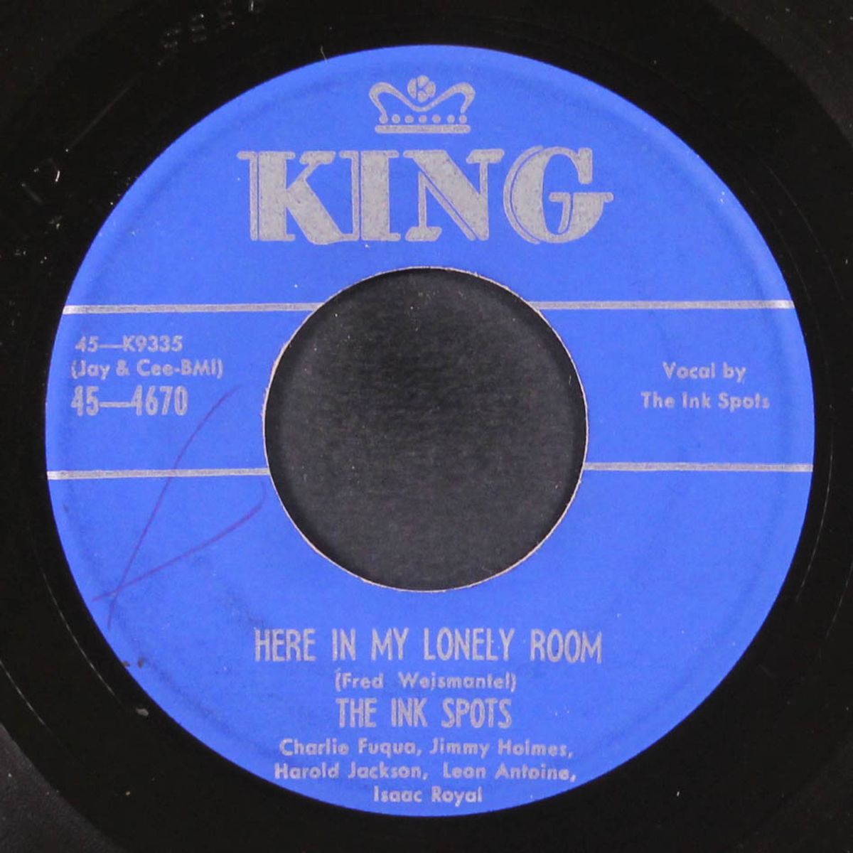 here in my lonely room / flowers, mister florist, please by INK SPOTS