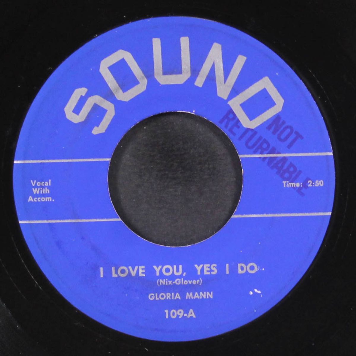 earth angel / i love you, yes i do by GLORIA MANN