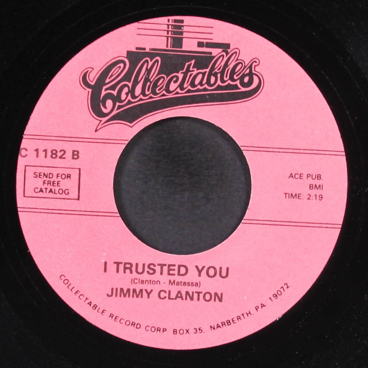 go, jimmy, go / i trusted you by JIMMY CLANTON