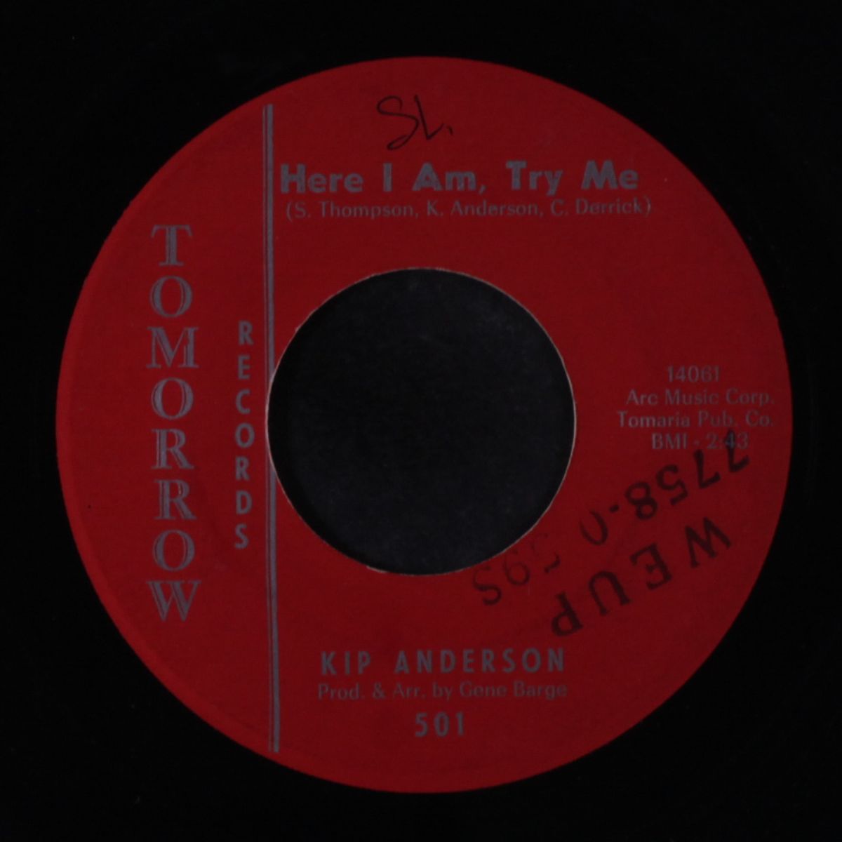 i get carried away / here i am, try me by KIP ANDERSON