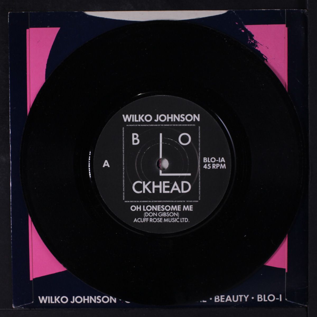 oh lonesome me by WILKO JOHNSON