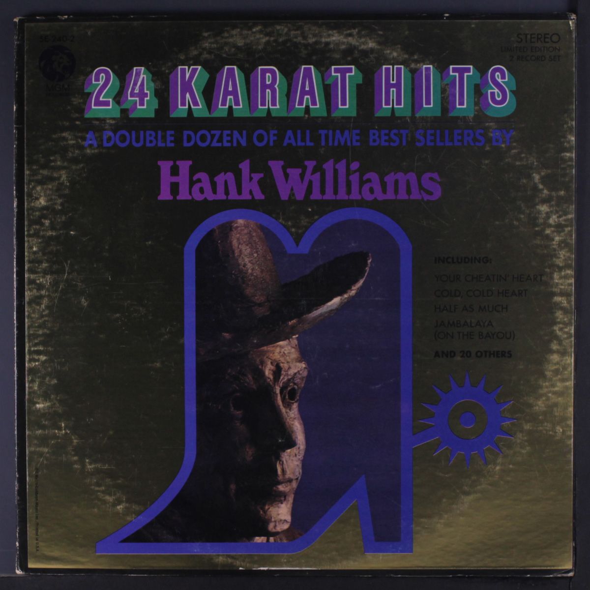 24 karat hits by HANK WILLIAMS