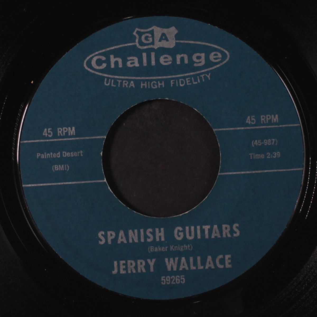 spanish guitars / even the bad times are good by JERRY WALLACE