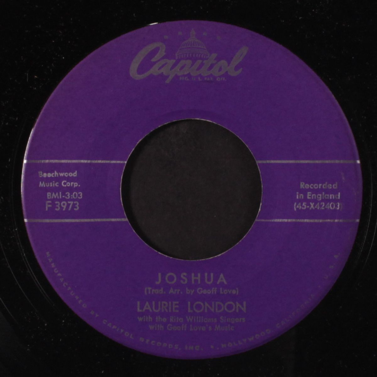 joshua / i gotta robe by LAURIE LONDON