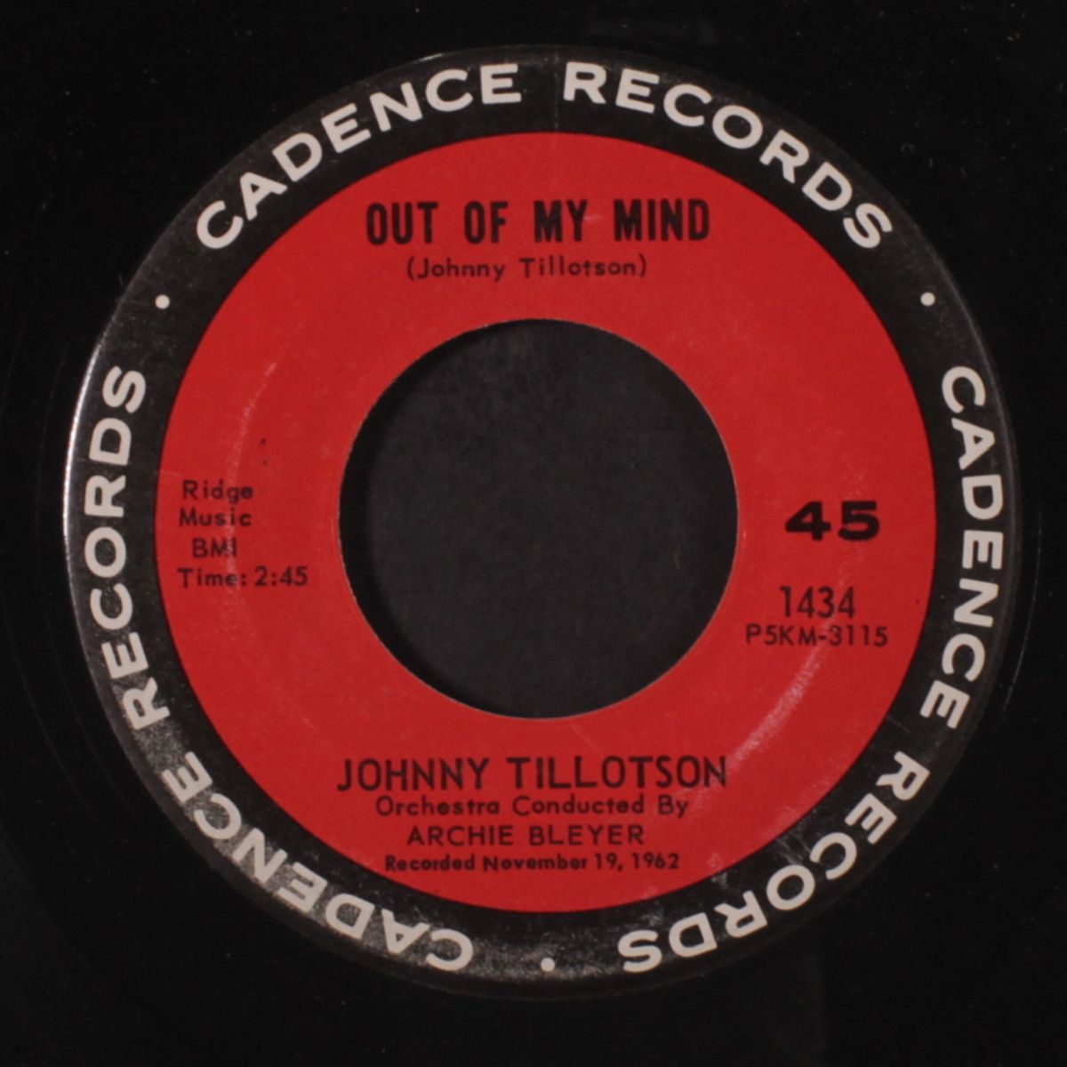 out of my mind by JOHNNY TILLOTSON