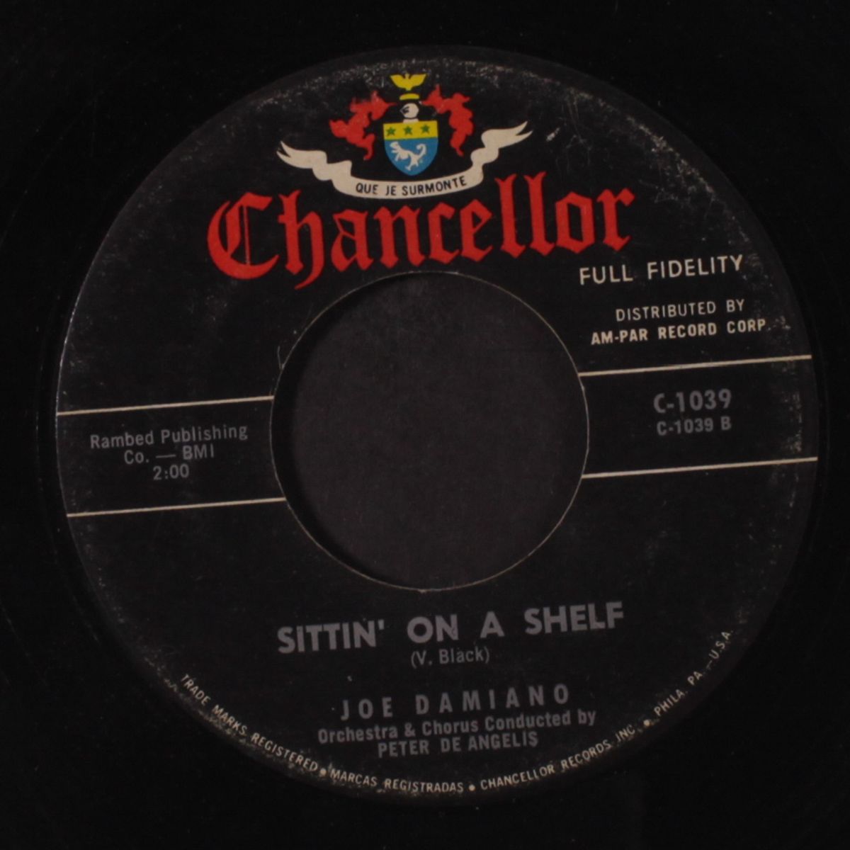 i cried / sittin' on a shelf by JOE DAMIANO