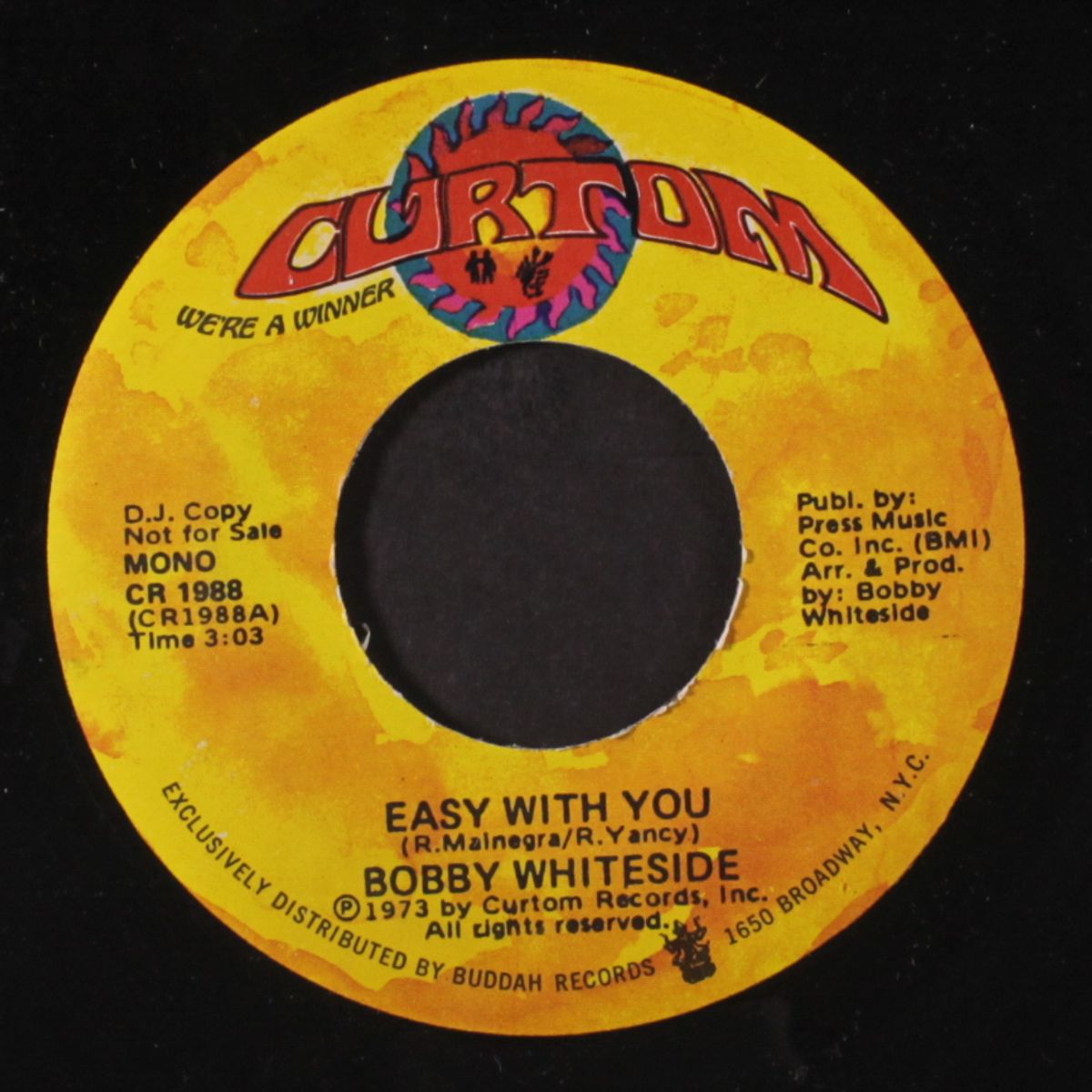 easy with you / mono by BOBBY WHITESIDE