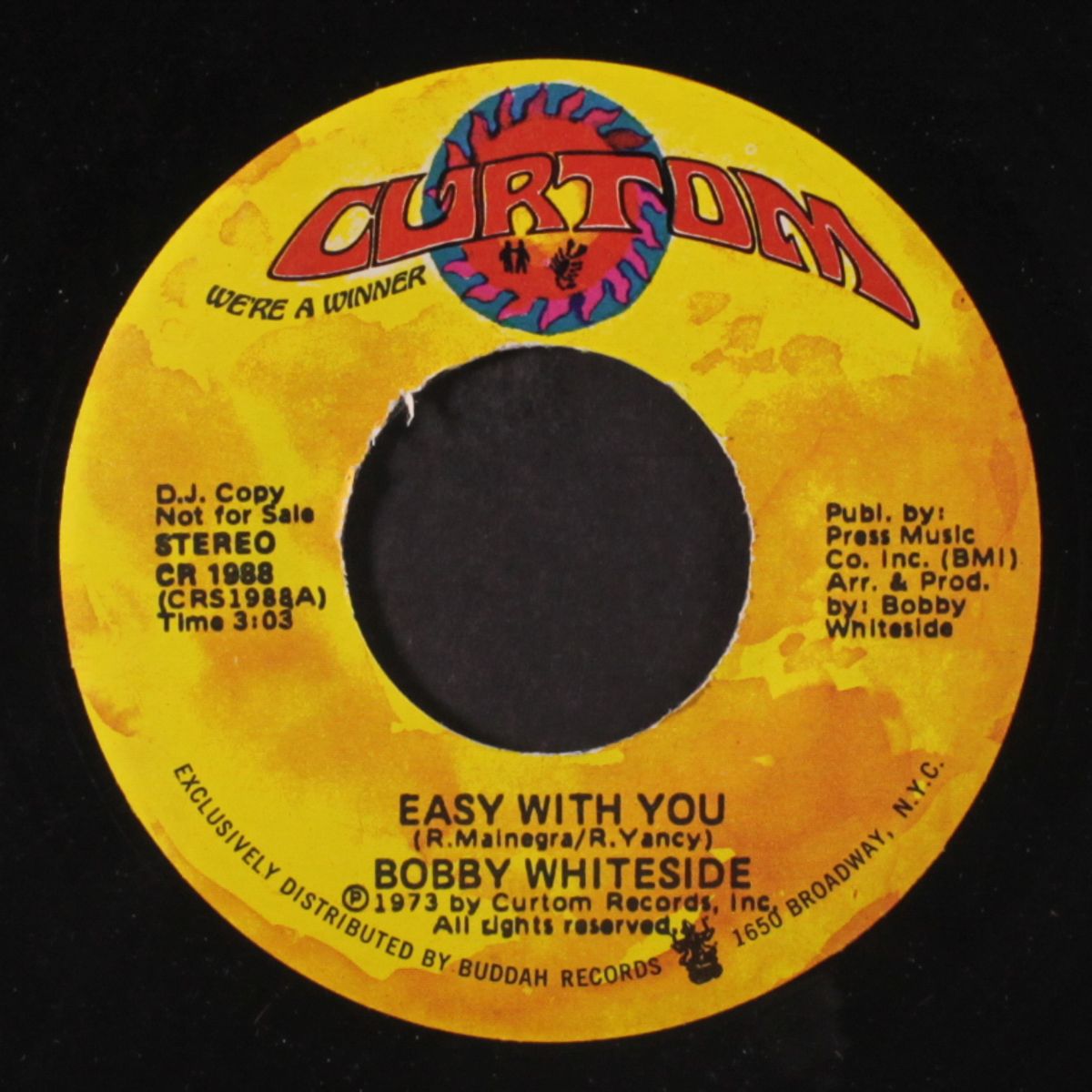 easy with you / mono by BOBBY WHITESIDE