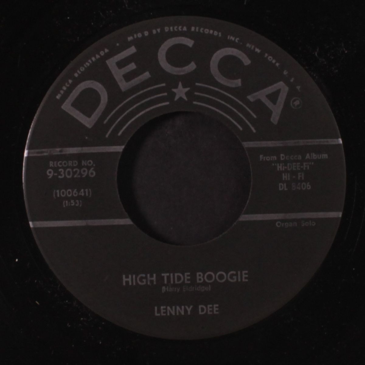 high tide boogie by LENNY DEE