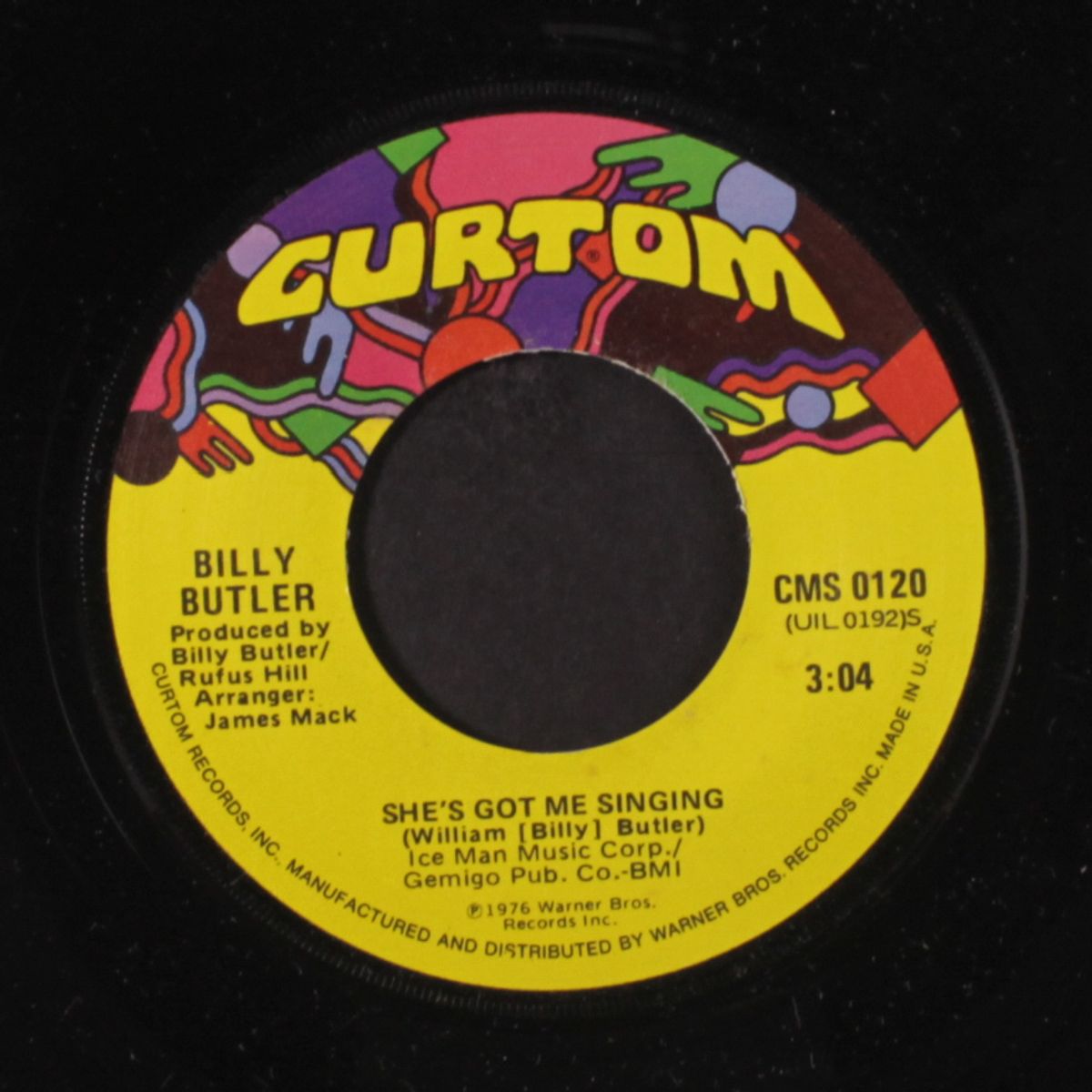 she's got me singing / feel the magic by BILLY BUTLER