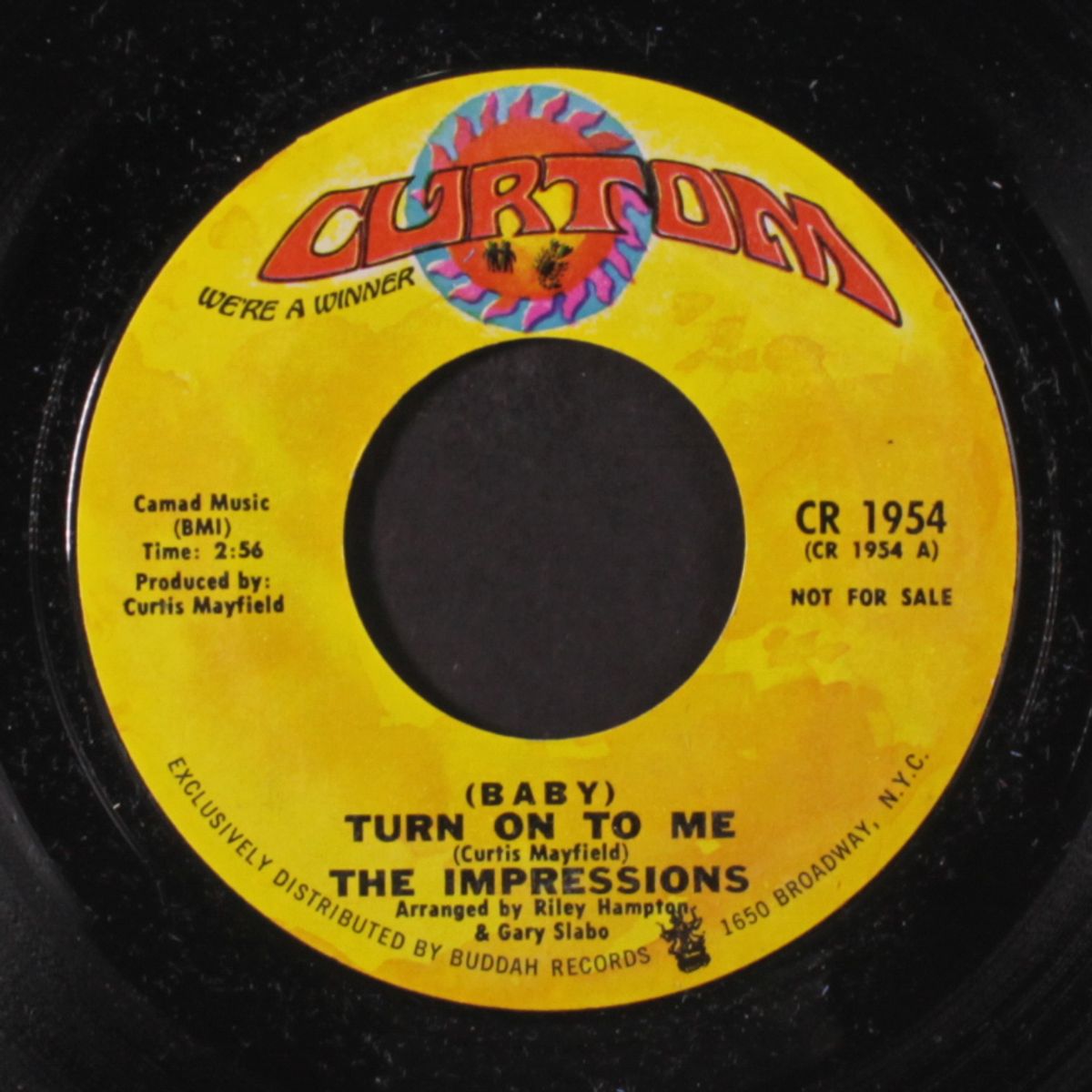 (baby turn on to me / same) by IMPRESSIONS