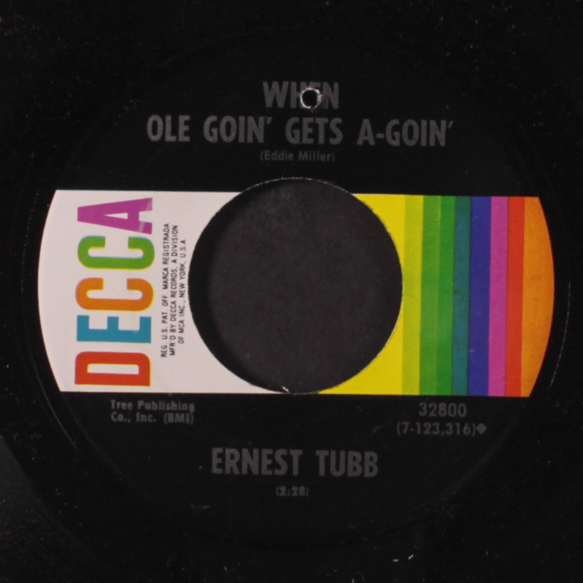 when ole goin' gets a'goin' / one sweet hello by ERNEST TUBB
