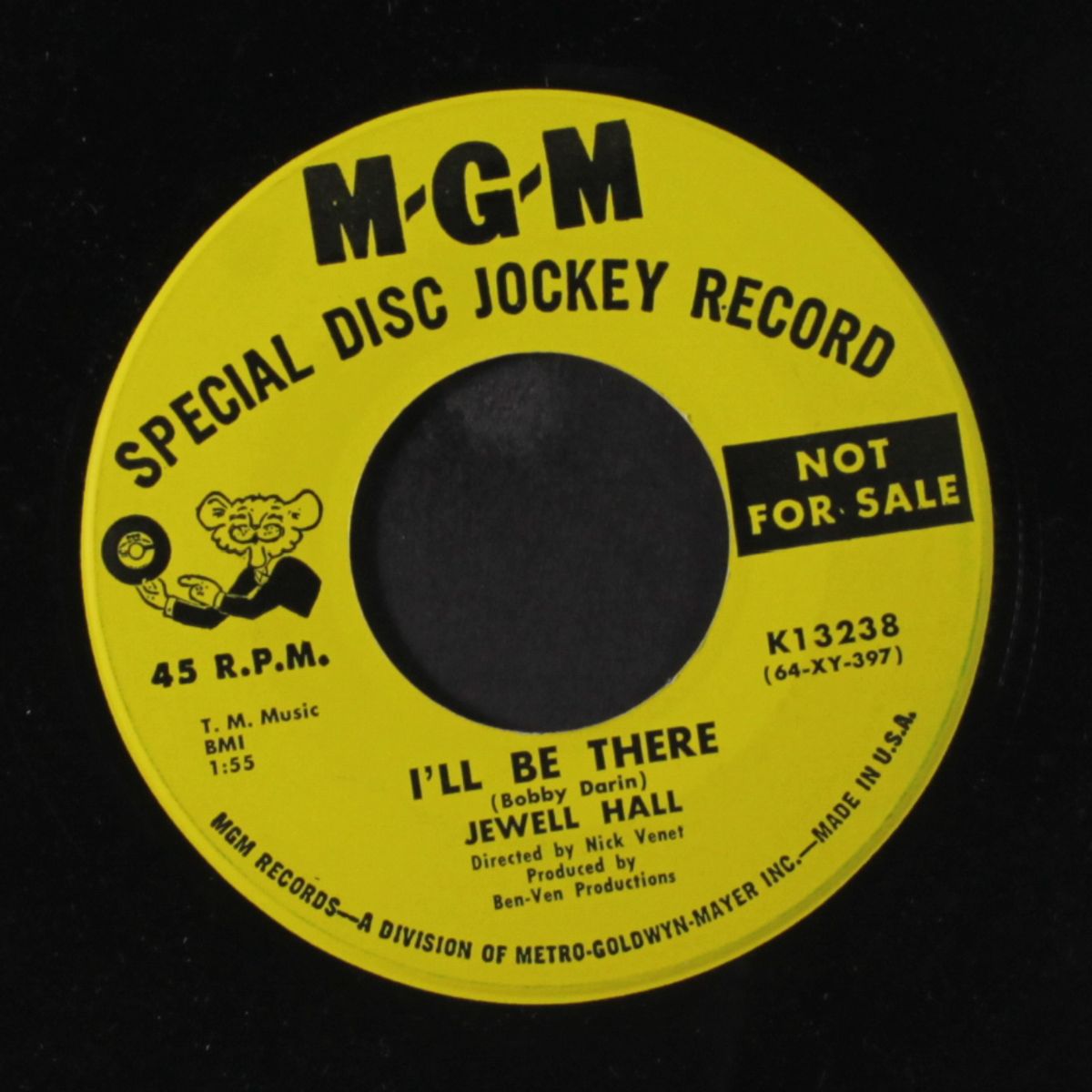 i'll be there / the man i love by JEWELL HALL