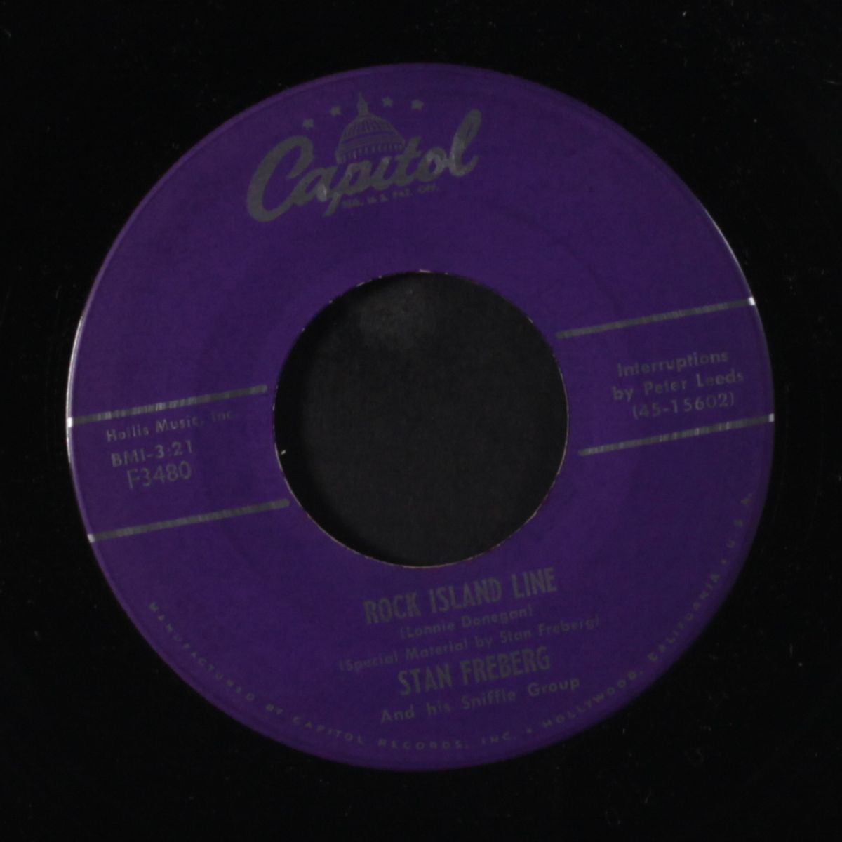 heartbreak hotel / rock island line by STAN FREBERG