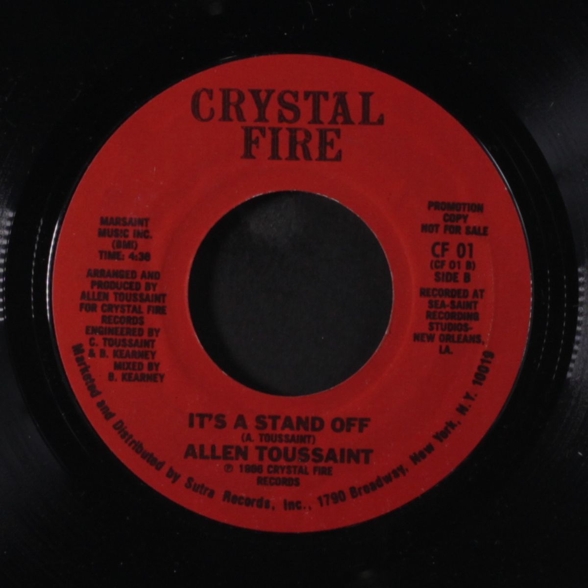it's time for a change / it's a stand off by ALLEN TOUSSAINT