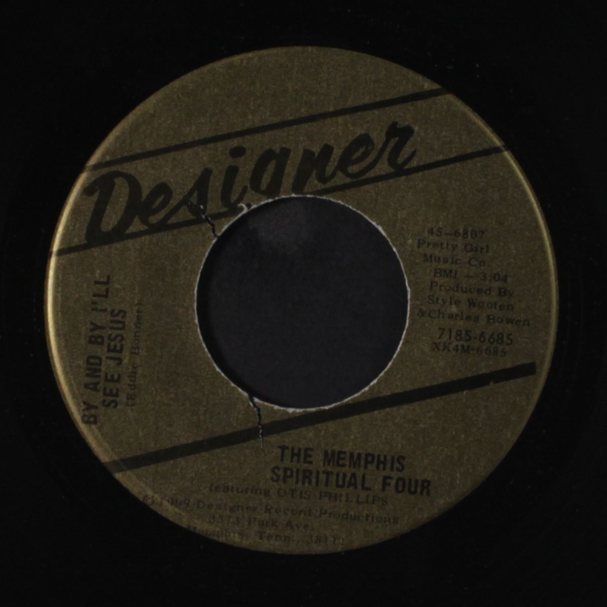 by and by i'll see jesus / here am i by MEMPHIS SPIRITUAL FOUR