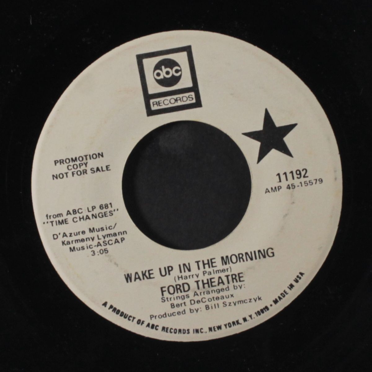 wake up in the morning / time changes by FORD THEATRE