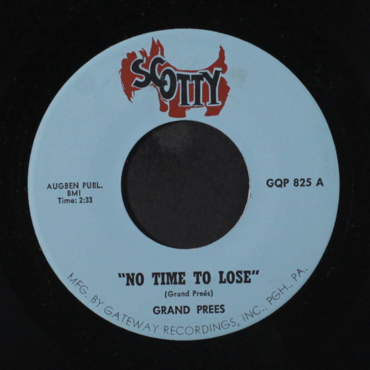 no time to lose / this lonely day by GRAND PREES