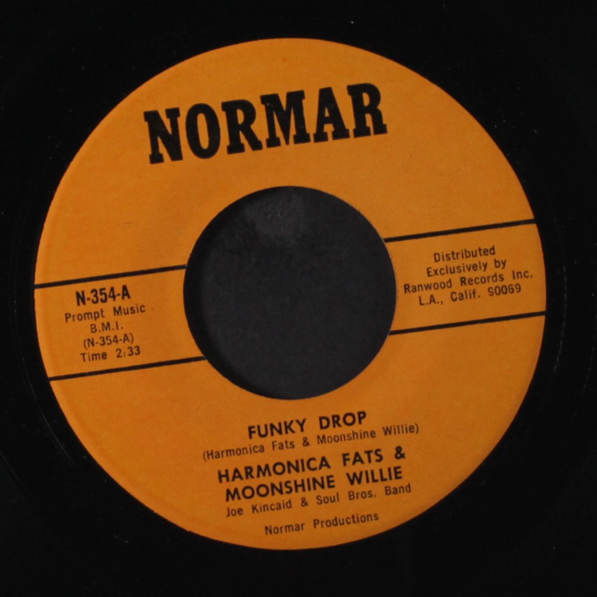 funky drop / goodbye fats by HARMONICA FATS & MOONSHINE WILLIE