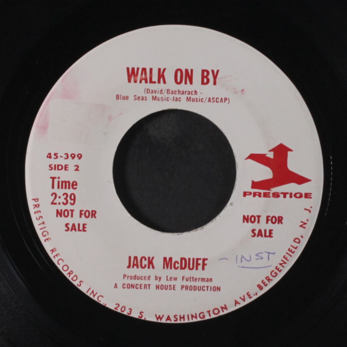 walk on by / too many fish in the sea by JACK MCDUFF