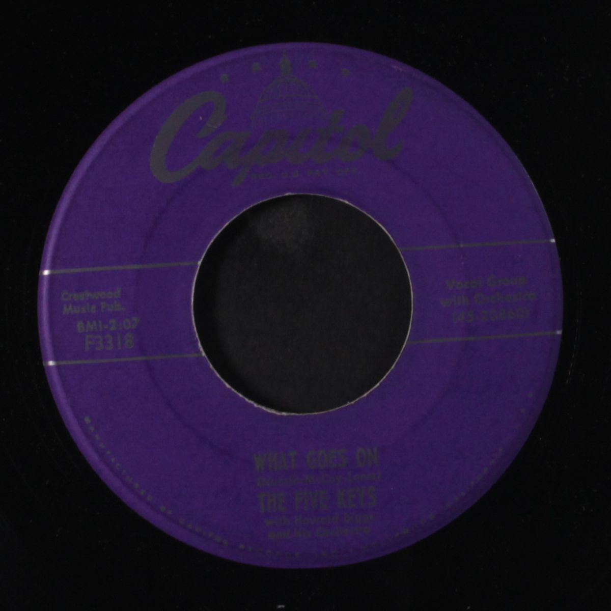 what goes on / you broke the rules of love by FIVE KEYS