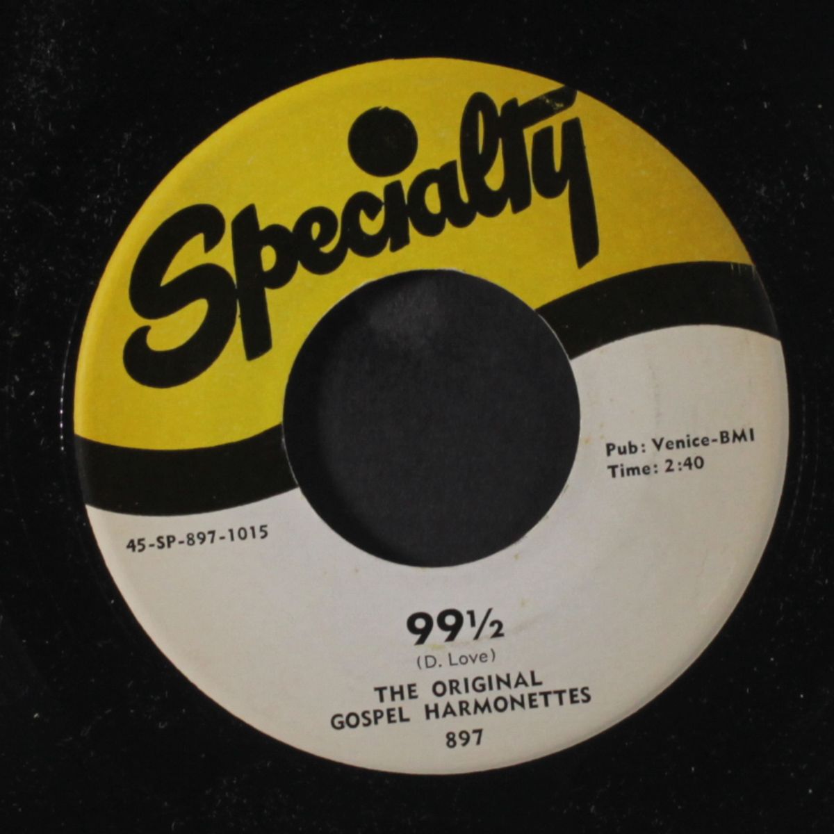 ninety-nine and a half by ORIGINAL GOSPEL HARMONETTES