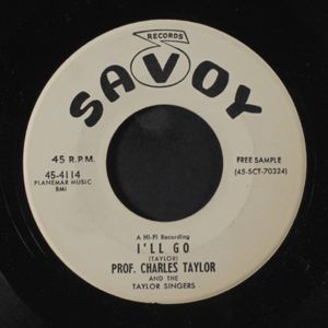 PROF. CHARLES TAYLOR & TAYLOR SINGERS