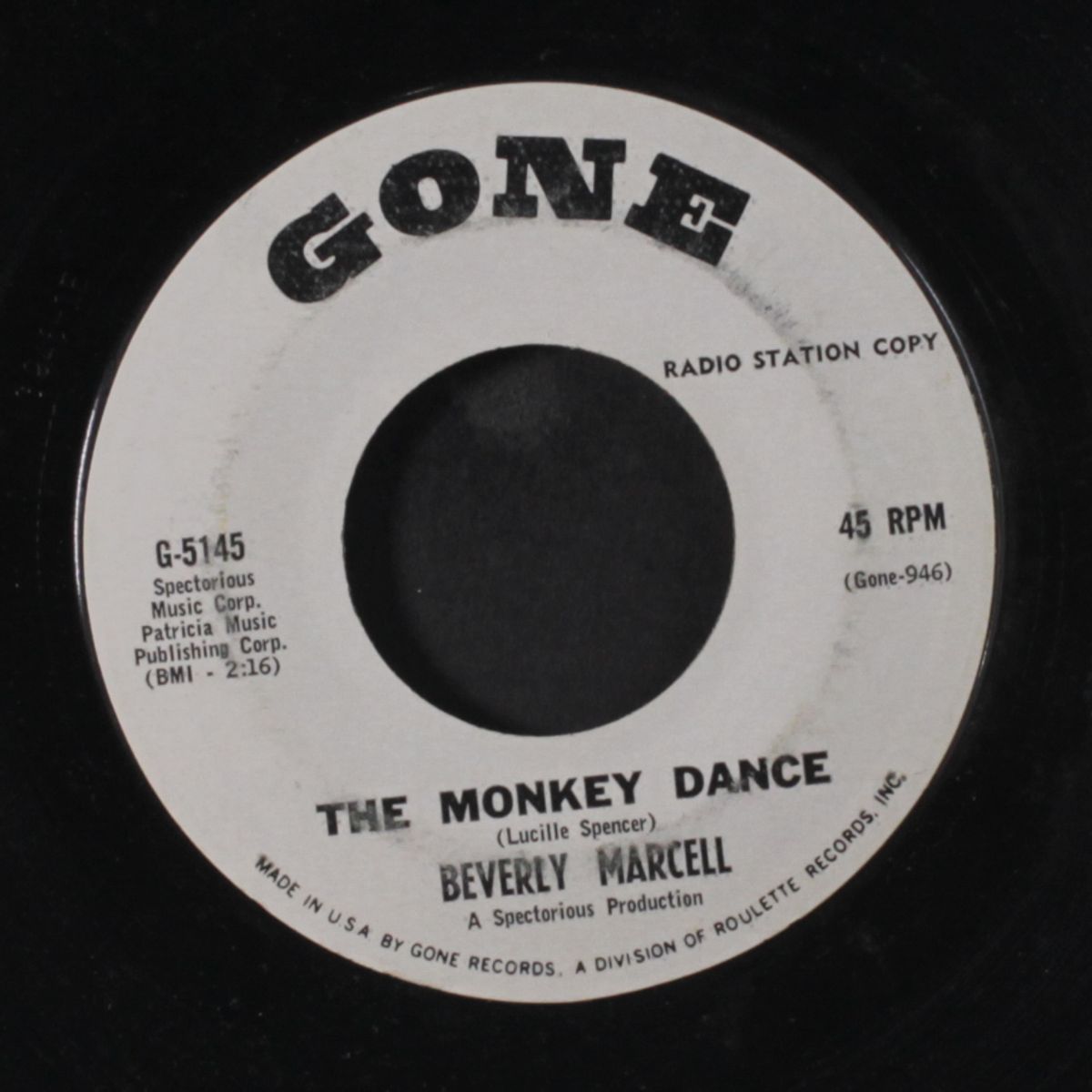 bevy's got a boyfriend / the monkey dance by BEVERLY MARCELL