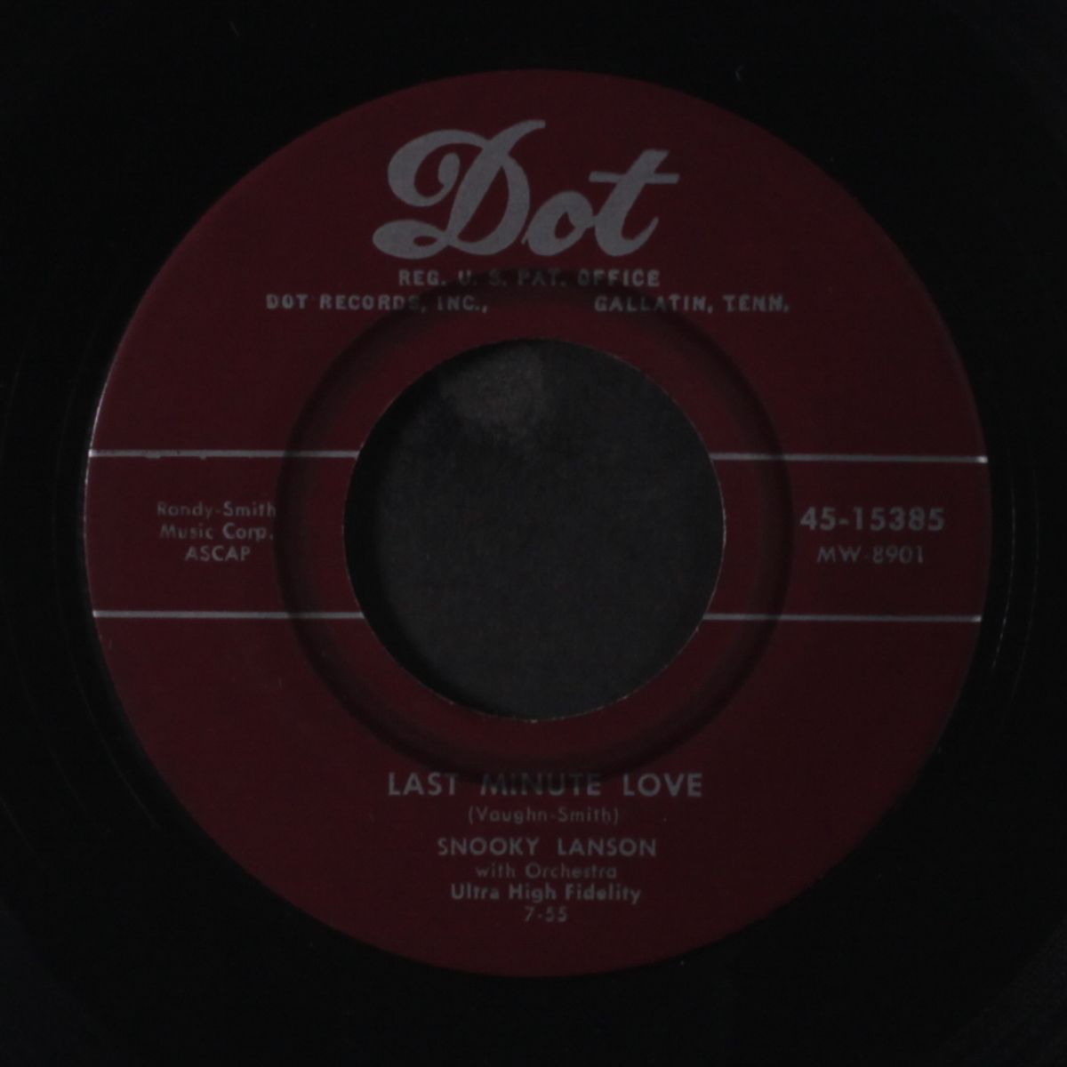 why don't you write me / last minute love by SNOOKY LANSON