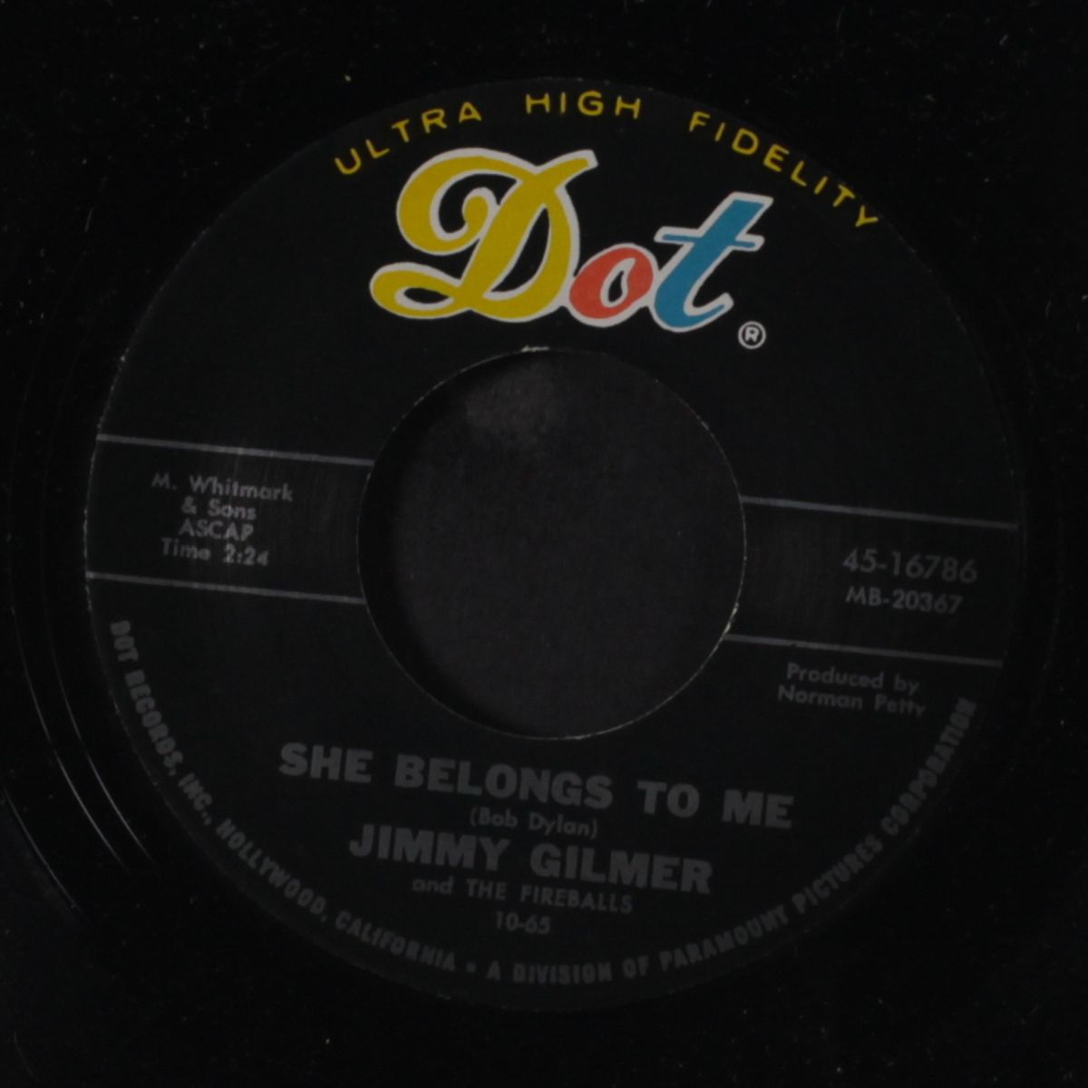 ramblers blues / she belongs to me by JIMMY GILMER