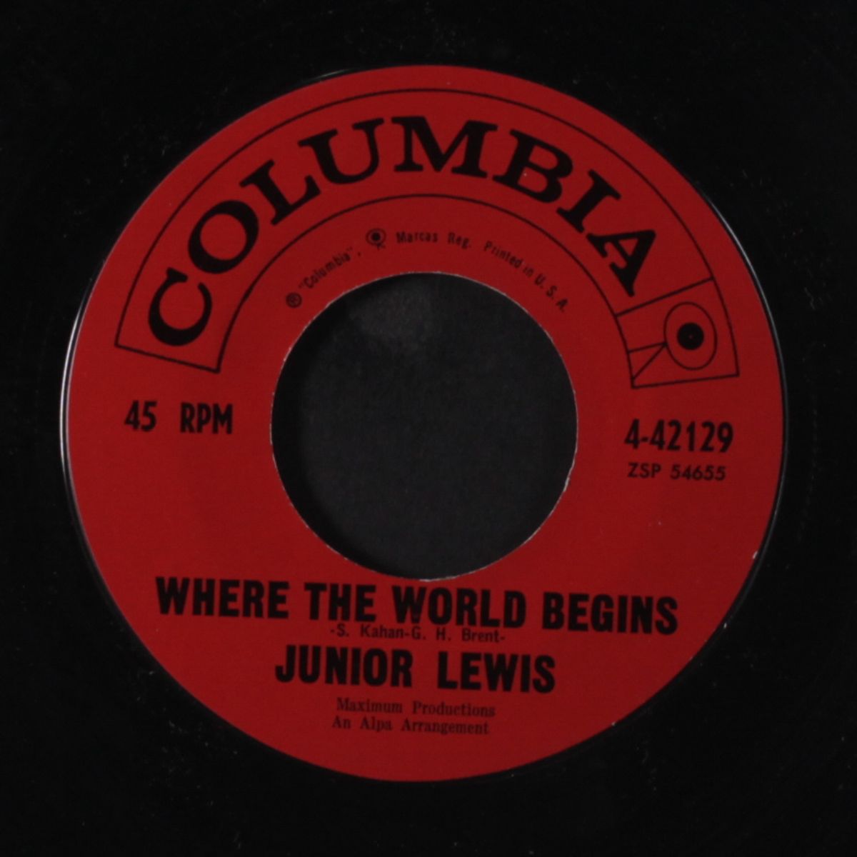 hear what i say / where the world begins by JUNIOR LEWIS