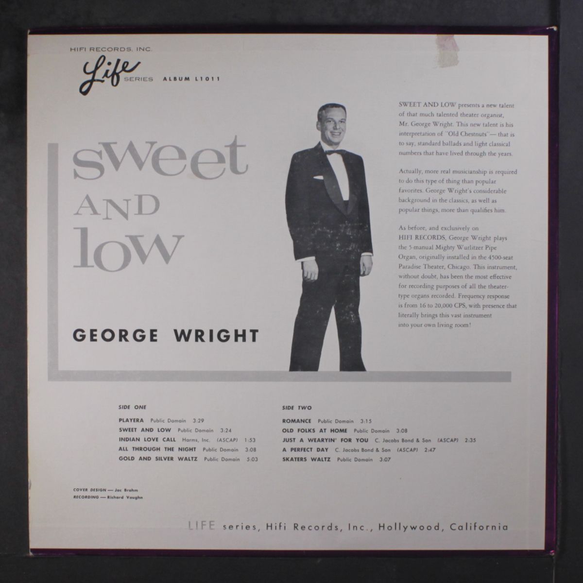 sweet and low by GEORGE WRIGHT