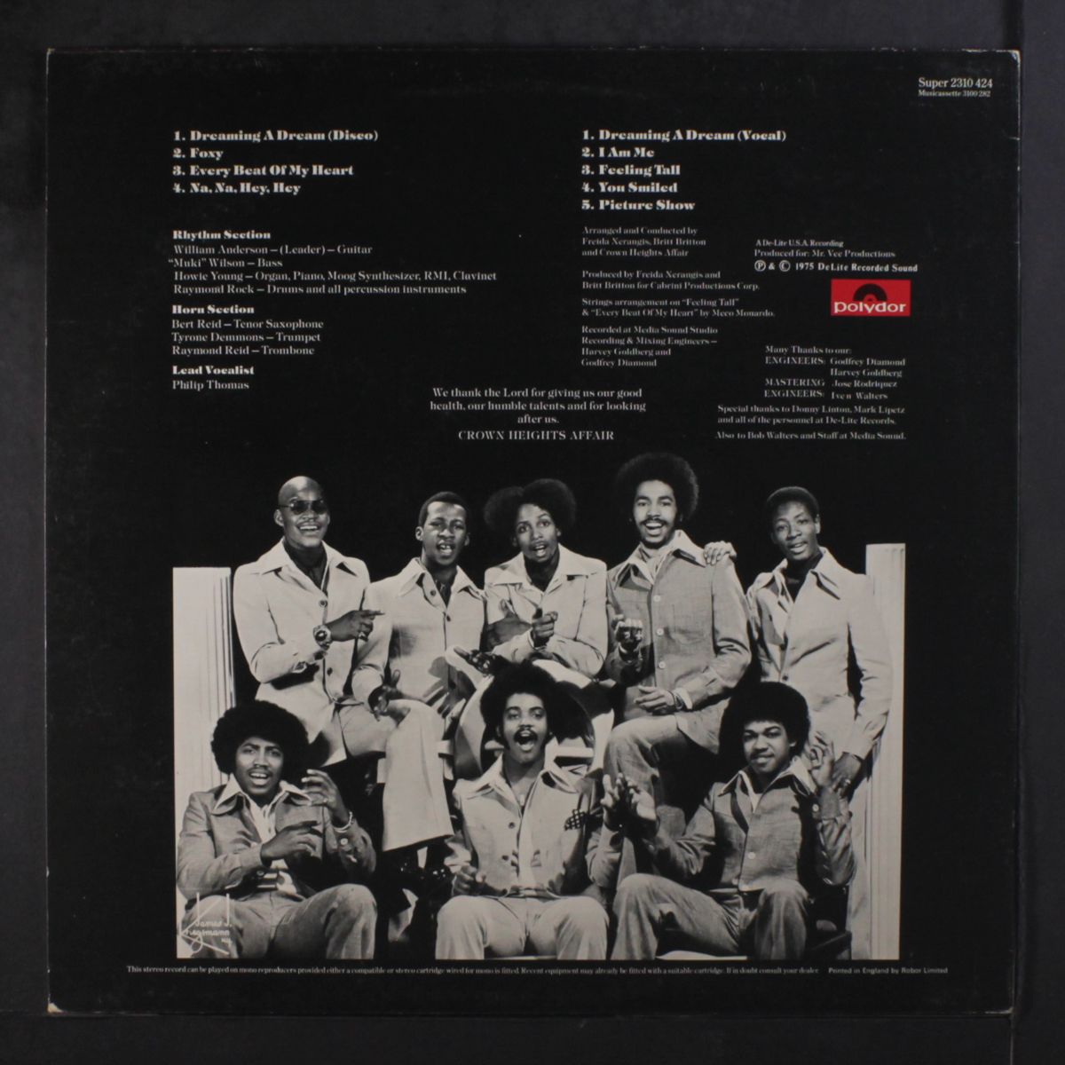 dreaming a dream by CROWN HEIGHTS AFFAIR