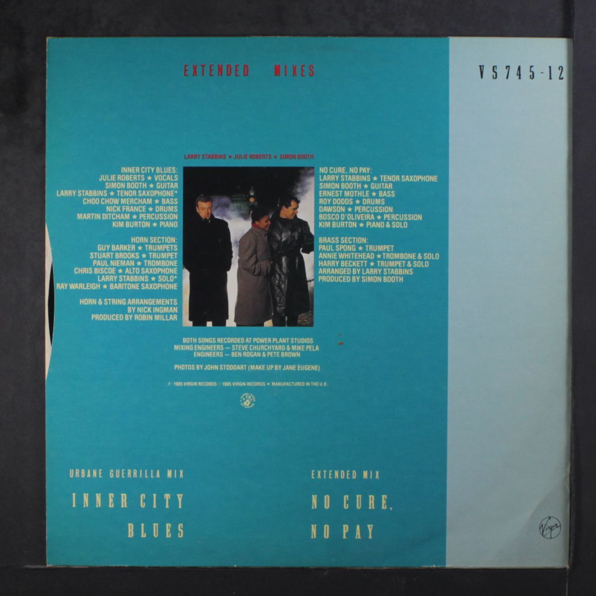 inner city blues / no cure no pay by WORKING WEEK