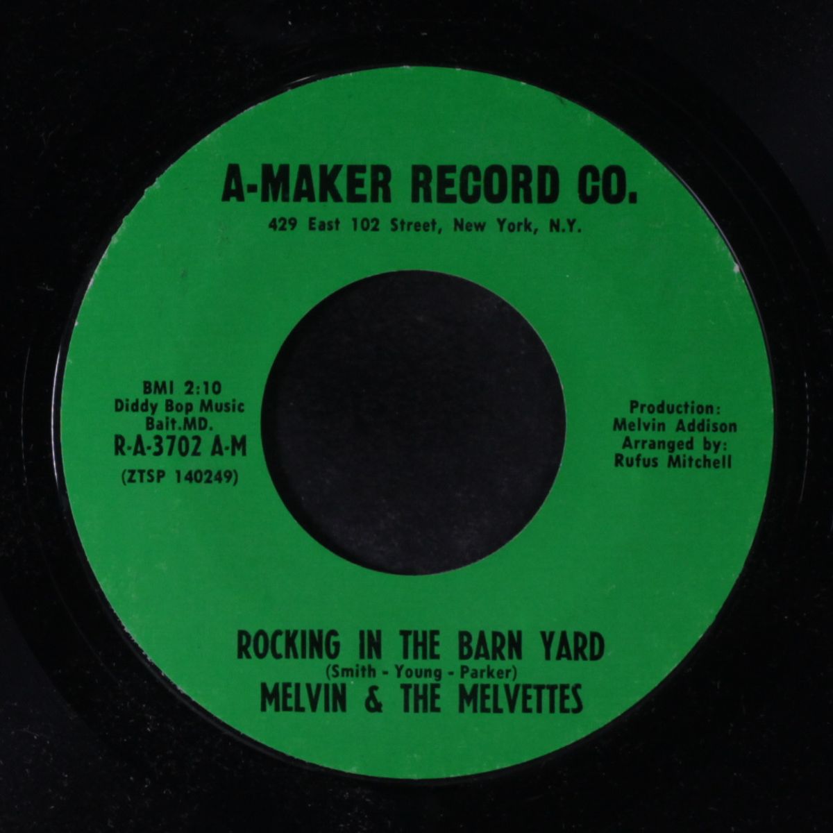 rocking in the barnyard / people are doing it every day by MELVIN & MELVETTES