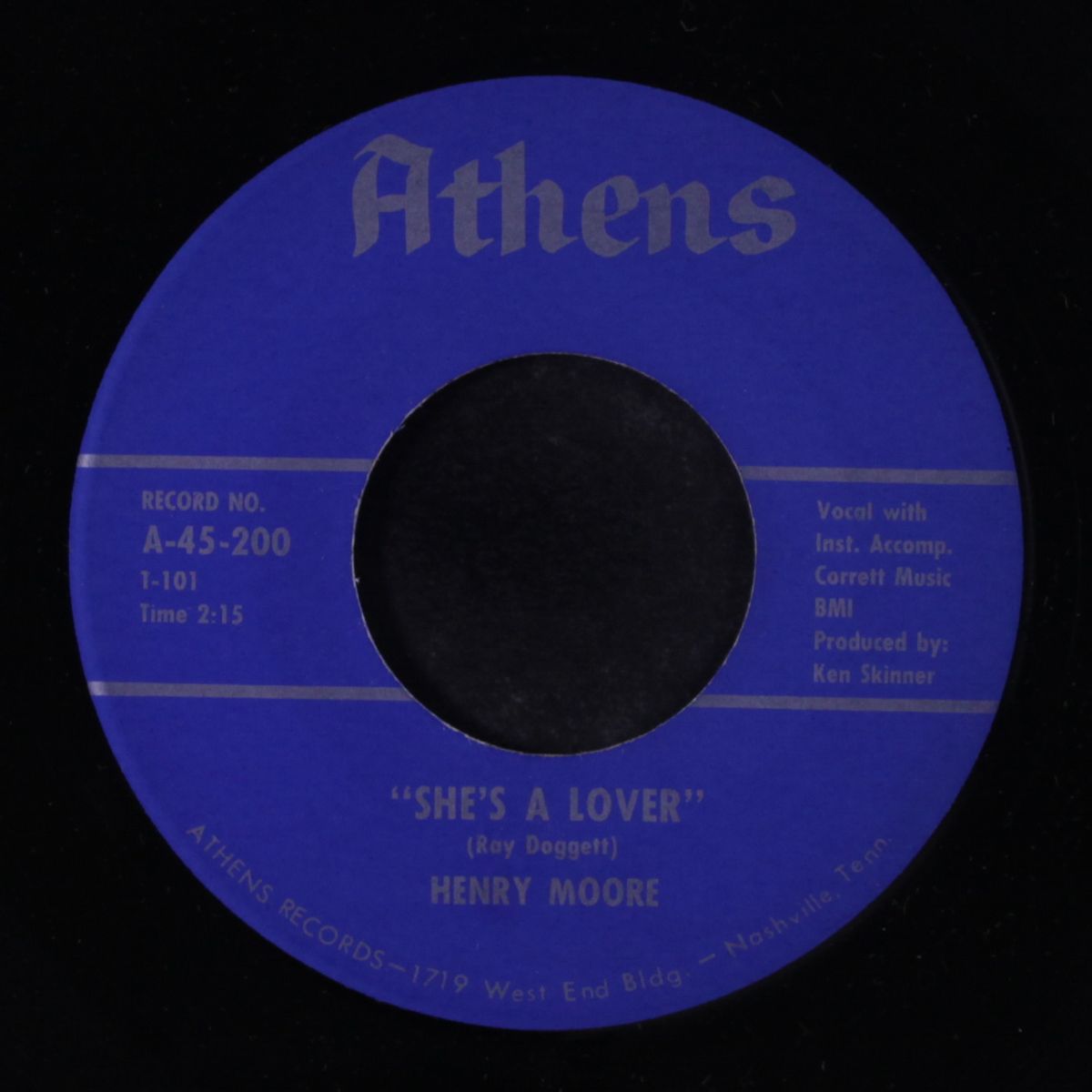she's a lover / let the world end tomorrow by HENRY MOORE