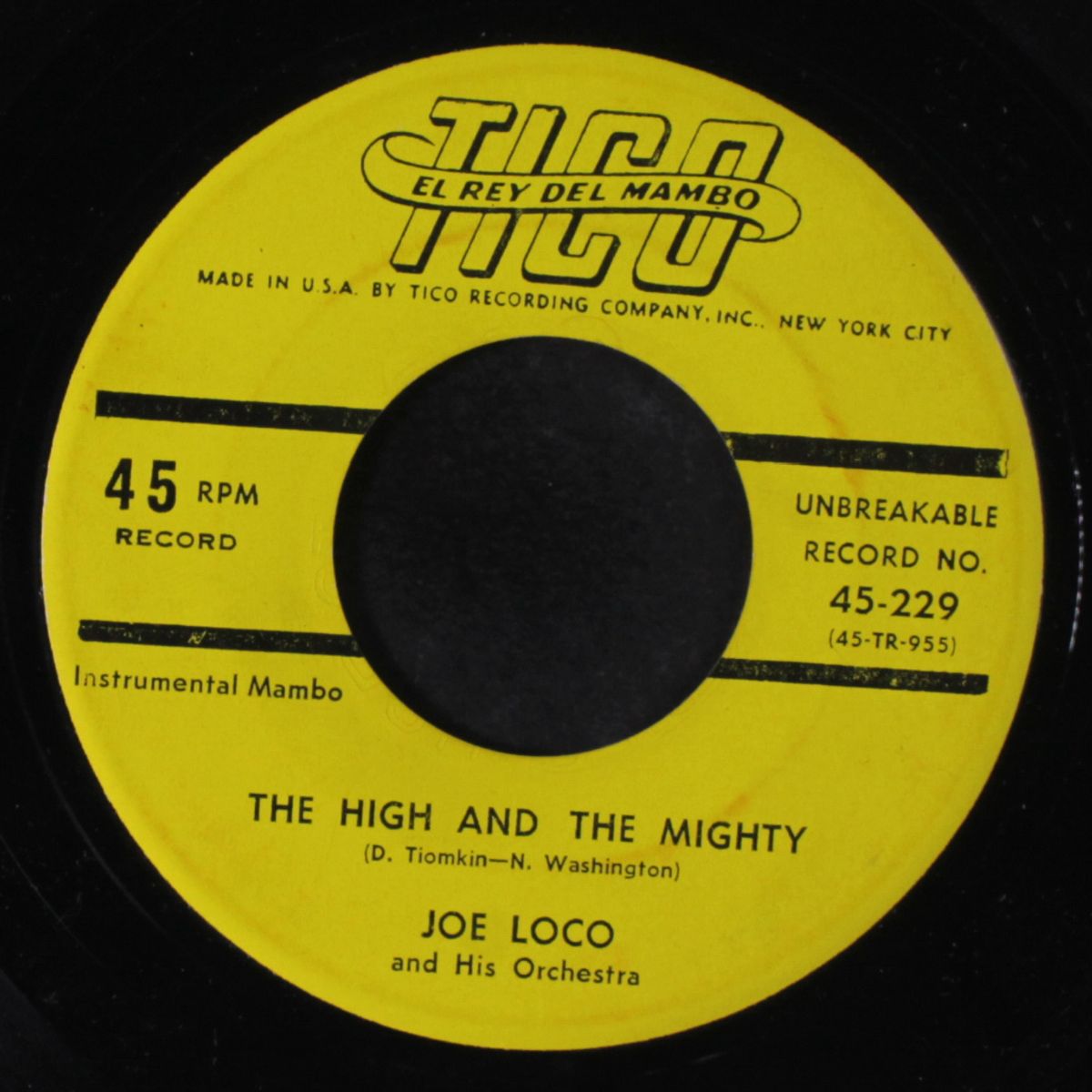 skokiaan / the high and the mighty by JOE LOCO