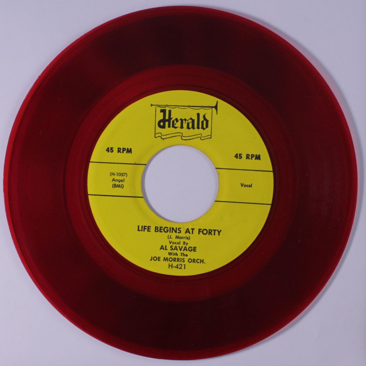 love is a funny thing / life begins at forty by AL SAVAGE