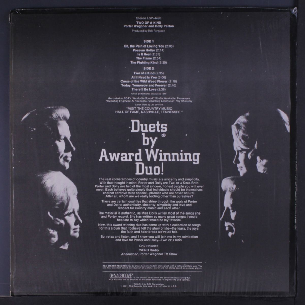 two of a kind by PORTER WAGONER & DOLLY PARTON