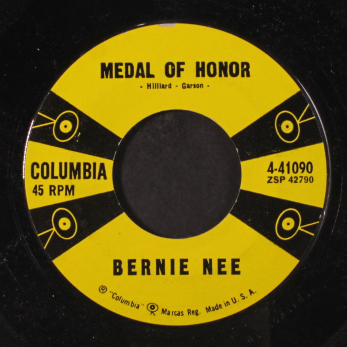 lend me your comb / medal of honor by BERNIE NEE