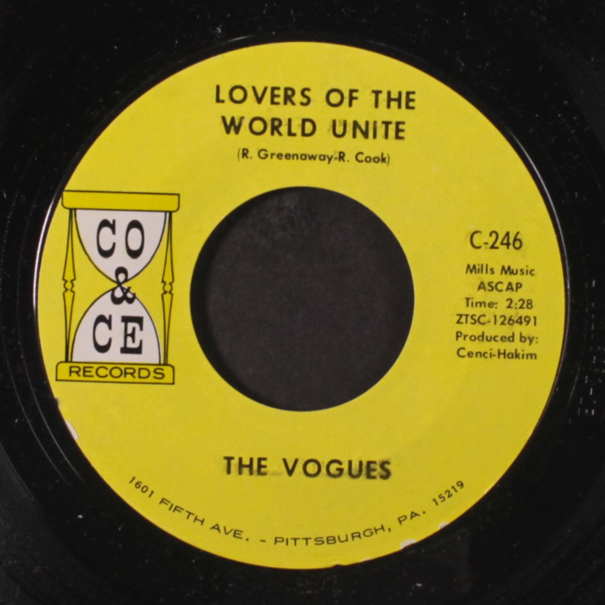 lovers of the world unite / brighter days by VOGUES
