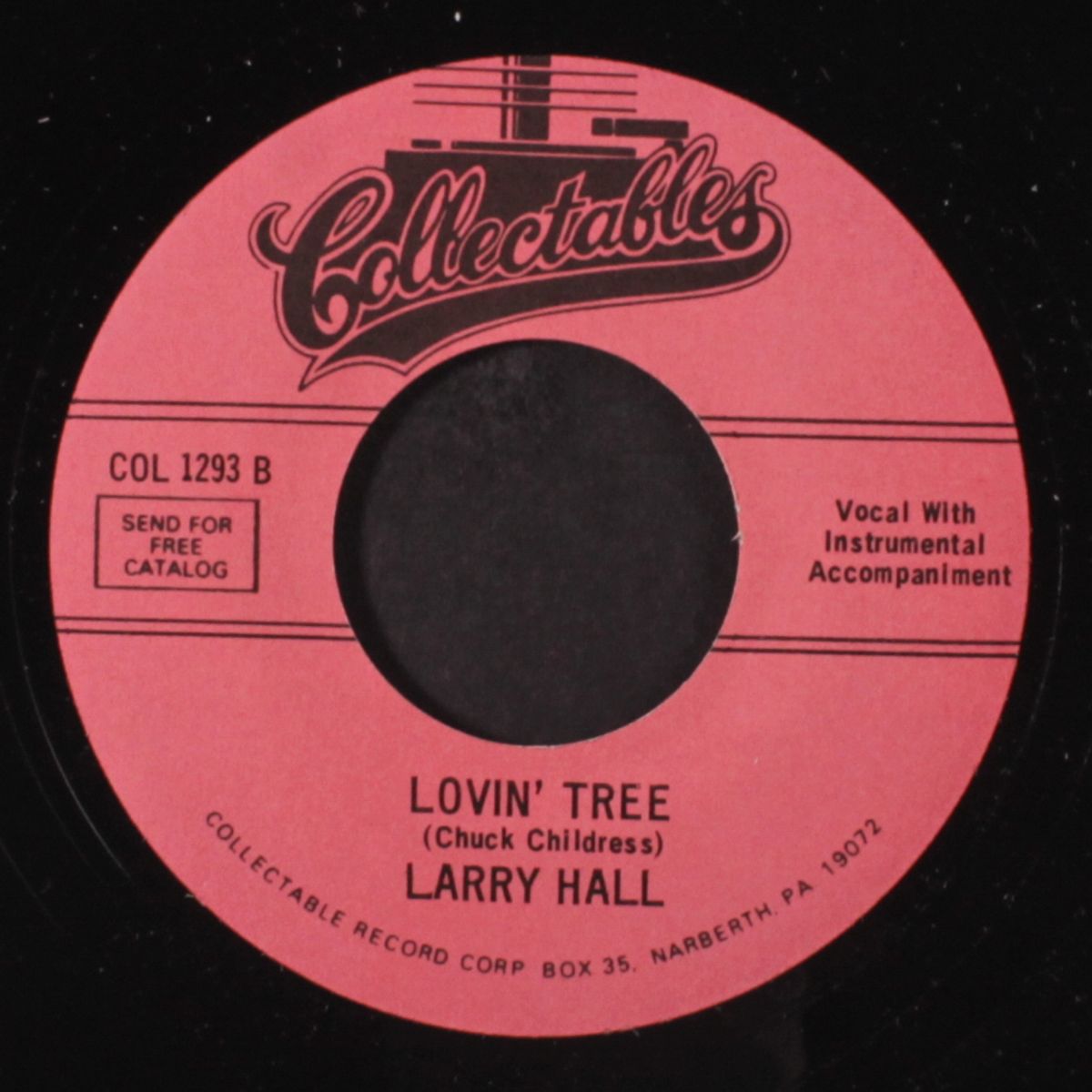 sandy / lovin' tree by LARRY HALL