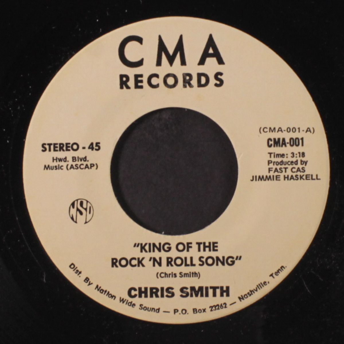 king of the rock 'n roll song by CHRIS SMITH